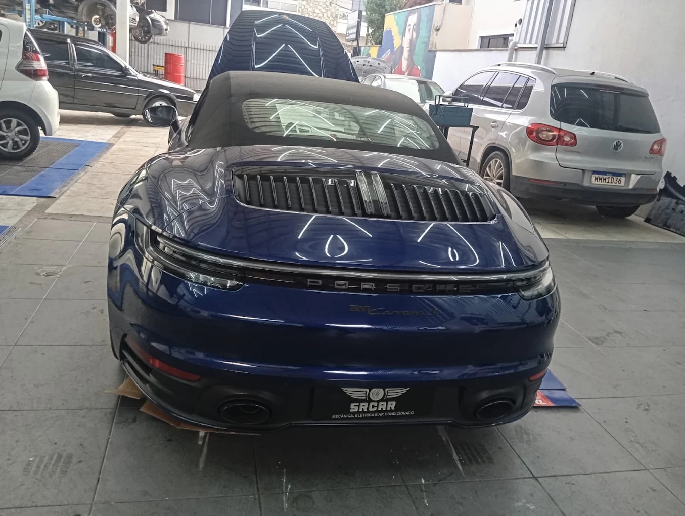 Carro atendido na Srcar